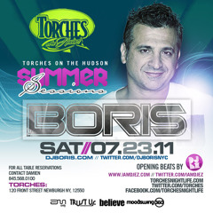 DJ EZ Live @ Torches With Boris July 23, 2011