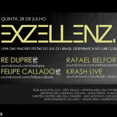 Felipe Callado @ EXZELLENZ - Lab Club - Sao Paulo 28.07.2011