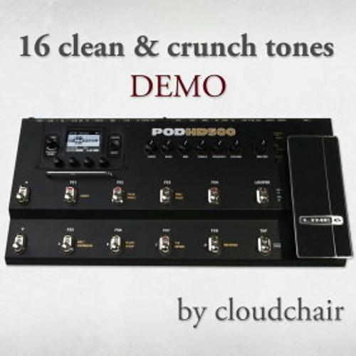 Stream Line 6 POD HD500 & Variax500 - Clean & crunch tones demo by 