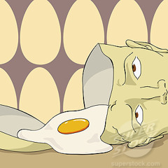 Oops!!! Spilled my yolk!