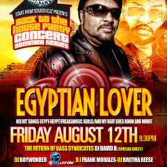 EGYPTIAN LOVER MIX - DJ BOYWONDER