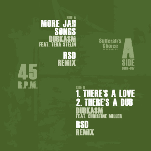 B2 - DUBK017 - THERE'S A DUB (RSD REMIX)
