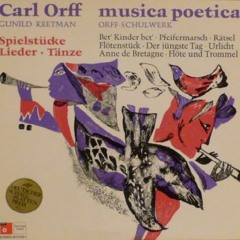 Carl Orff & Gunild Keetman - Stücke Für Flöten, Auch Auf Anderen Instrumenten Zu Spielen
