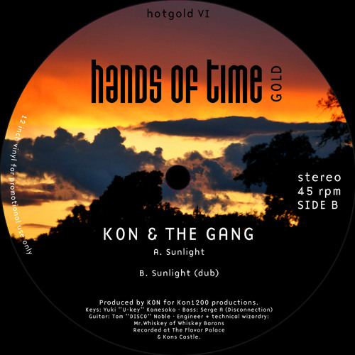 Kon & The Gang - Sunlight (Original + Dub) [HOTGOLD VI]