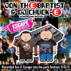 JTB &  DJ Chuck-E feat MC Shocker LIVE @ Escape into the park festival, Swansea 11/06/2011