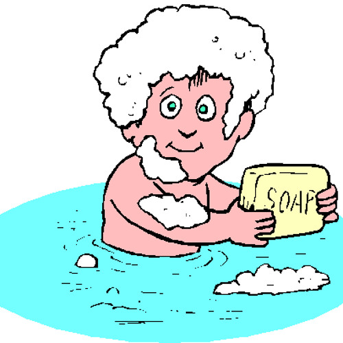 Washing Yourself Clipart