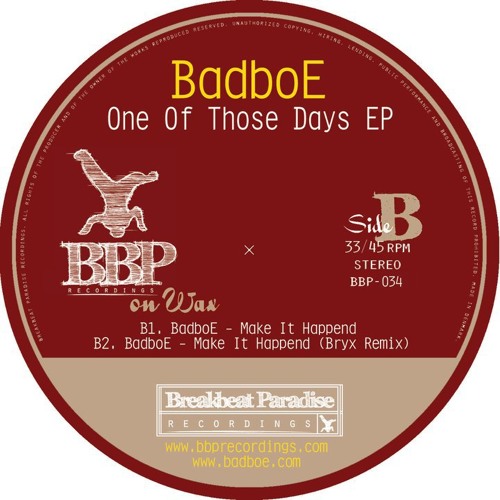 BADBOE - MAKE IT HAPPEN (BRYX REMIX) [CLIP]