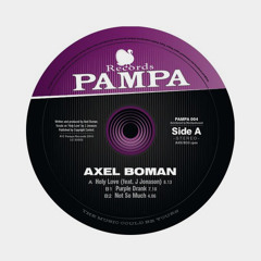 Axel Boman - Not So Much - Pampa Records