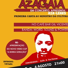 Azagaia - Quem vendeu a minha pátria (live at Gil Vicente)
