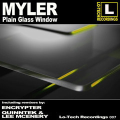Myler-plain glass window