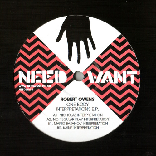 NEEDW016 - Robert Owens - "One Body" (Nicholas Interpretation)