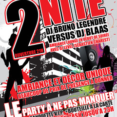 Dj Bruno Legendre & Dj Blaas - HOUSE Music Live - Aout 2011 - Promotion 2NITE 4 Septembre