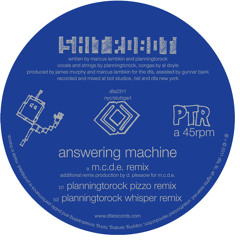 Shit Robot -  Answering Machine (Planningtorock Pizzo Remix)