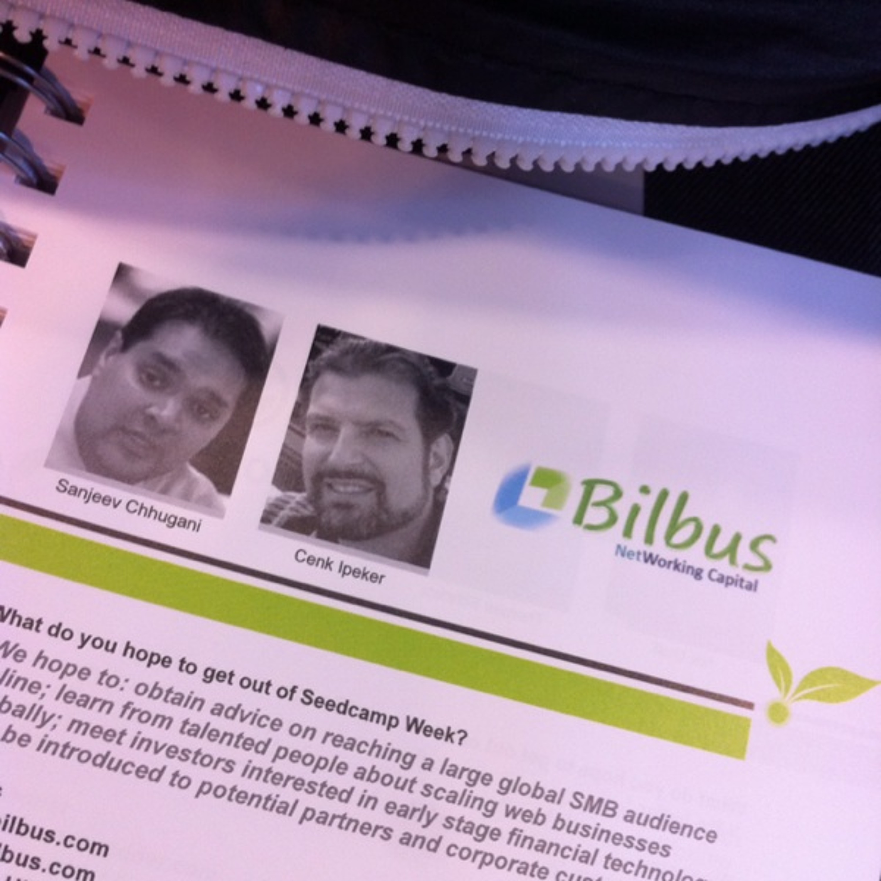 Bilbus pitch #Seedcamp at Seedcamp London episode artwork