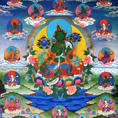 Plegarias a las 21 Taras y dedicación en Tibetano. (Prayers to 21 Taras and dedication in Tibetan)