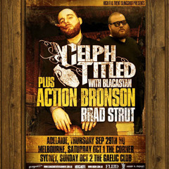 Celph Titled, Action Bronson & Brad Strut tour promo mix - DJ Dyems
