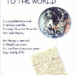 Letter To The World