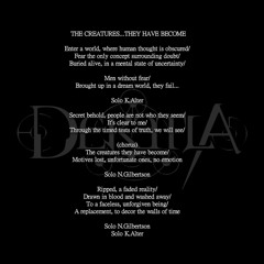 The Creatures... They Have Become