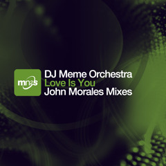 DJ Meme Orchestra ft Tracey K - Love Is You (John Morales M+M Classic mix)