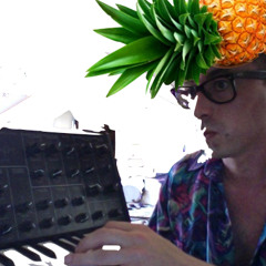 Tiki & rave (collage)