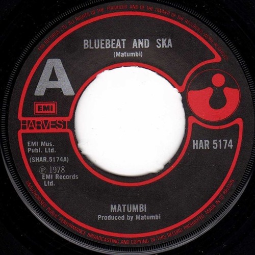 Matumbi  ''Bluebeat & Ska'' 7'' (Demo-Only For Listening)