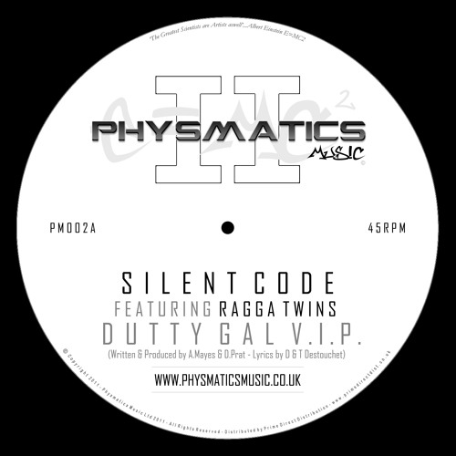 Silent: Code - Dutty Gal VIP FT Ragga Twins: PM002A - OUT NOW on 12" & Digital