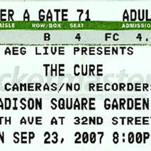 The Cure - To Wish Impossible things (Soundcheck)