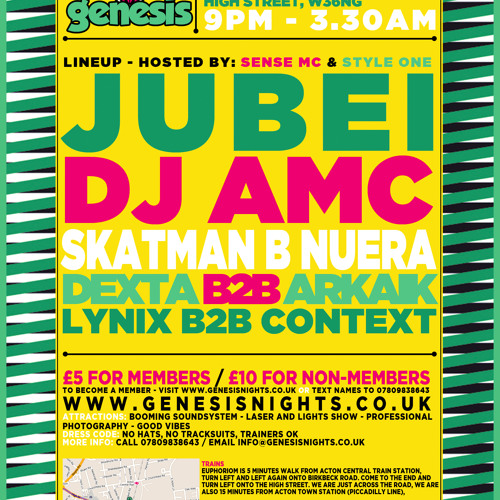 Genesis Promo Mix ~ Dexta & Sense MC
