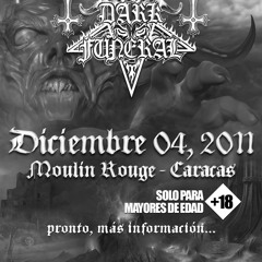 DARK FUNERAL EN VENEZUELA 2011 (PROMO RADIAL)