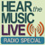 Artwork for Hear the Music Live Radio Special - 30 second promo
