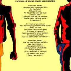 FADED BLUE JEANS (UNION JACK MAIDEN)