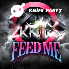 Feed Me vs. Knife Party vs. Skrillex - My Pink Reptile Party (Maluu's Slice'n'Diced Mashup)