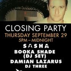 Sasha Live - Ushuaia Closing Party Sep 29th