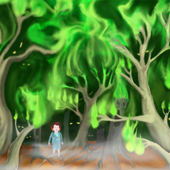 Grønflammeskoven - Flammetræer