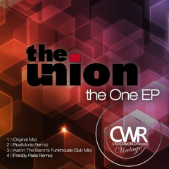 the Union - The one (Orginal Mix)  CrossWorld Records [CWV077]