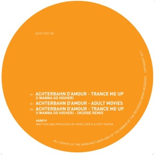 B1 Achterbahn D' Amour -Trance me up - Skudge remix (clip)