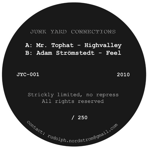 Adam Strömstedt - Feel (JYC-001)