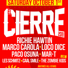 Matinee Group @ Amnesia Ibiza Amazing Island Closing Party (01-10-2011)
