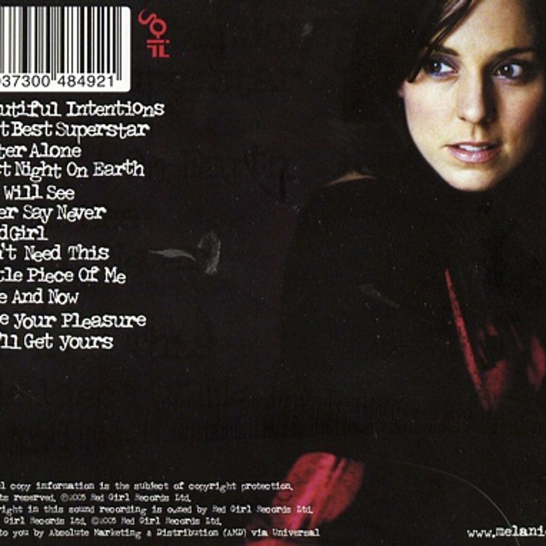 Stream Melanie C - 'Beautiful Intentions' Album Megamix