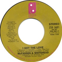 I Got The Love (Yuri Yabi Edit) - McFadden and Whitehead