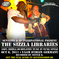 Sentinel & LP International - The Sizzla Dubplate Libraries at Club Yaam, Berlin, 10.2008