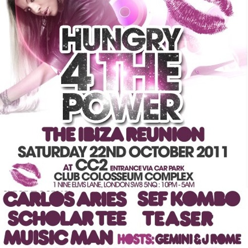 HOTSTEPPA - HUNGRY 4 THE POWER HOUSE MIX vol.1