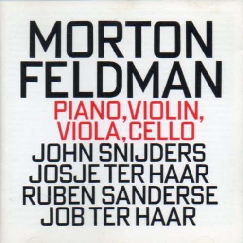 Stream Morton Feldman / Piano, violin, viola, cello by Ives Ensemble |  Listen online for free on SoundCloud