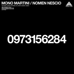 Mono Martini - N.N. (CPU remix) (TF24)