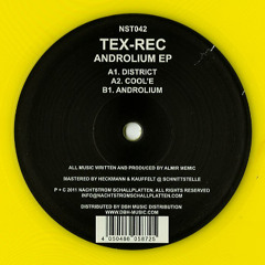 TEX-REC - ANDROLIUM EP [ NST042 ] 12"+DIGITAL [ Nachtstrom Schallplatten Records ]