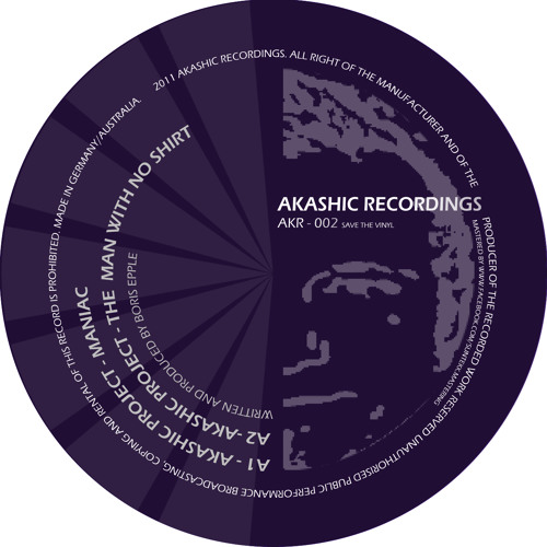 Akashic Project - The man with no shirt - Released  on Akashic Recordings 2011