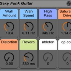 AbletonOp Sexy Funk Guitar - Chorus with guitar