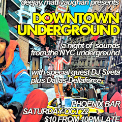 Downtown Underground souvenir mixdown