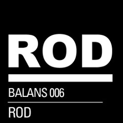 BALANS006 - ROD - Tears Of A Lonely Planet (Mix)