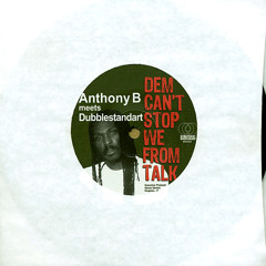 Anthony B meets Dubblestandart - SS023 vinyl - Dem Can't Stop We From Talk